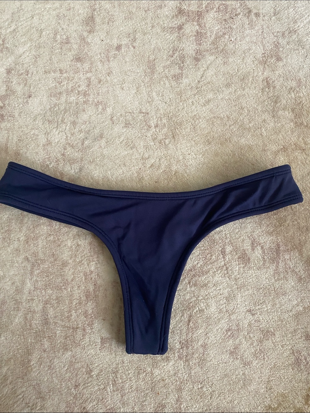 Midori Navy Blue Cheeky Bikini Bottom